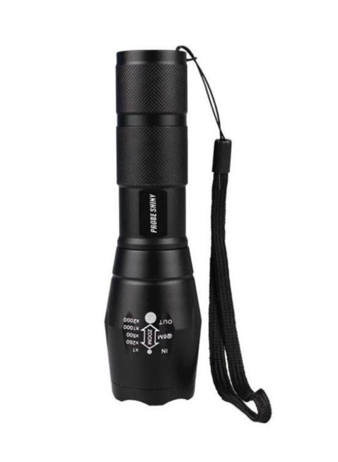 فوبيري مصباح X800 بإضاءة XML T6 LED قابل للتكبير والتصغير مزود بـ 5 أوضاع وبطارية 18650 أسود  - Image 2
