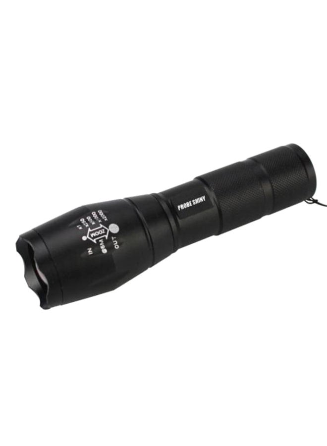 فوبيري مصباح X800 بإضاءة XML T6 LED قابل للتكبير والتصغير مزود بـ 5 أوضاع وبطارية 18650 أسود  - Image 1