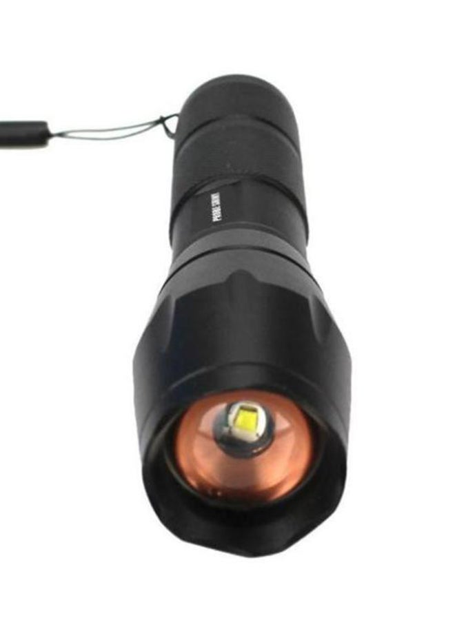 فوبيري مصباح X800 بإضاءة XML T6 LED قابل للتكبير والتصغير مزود بـ 5 أوضاع وبطارية 18650 أسود  - Image 3