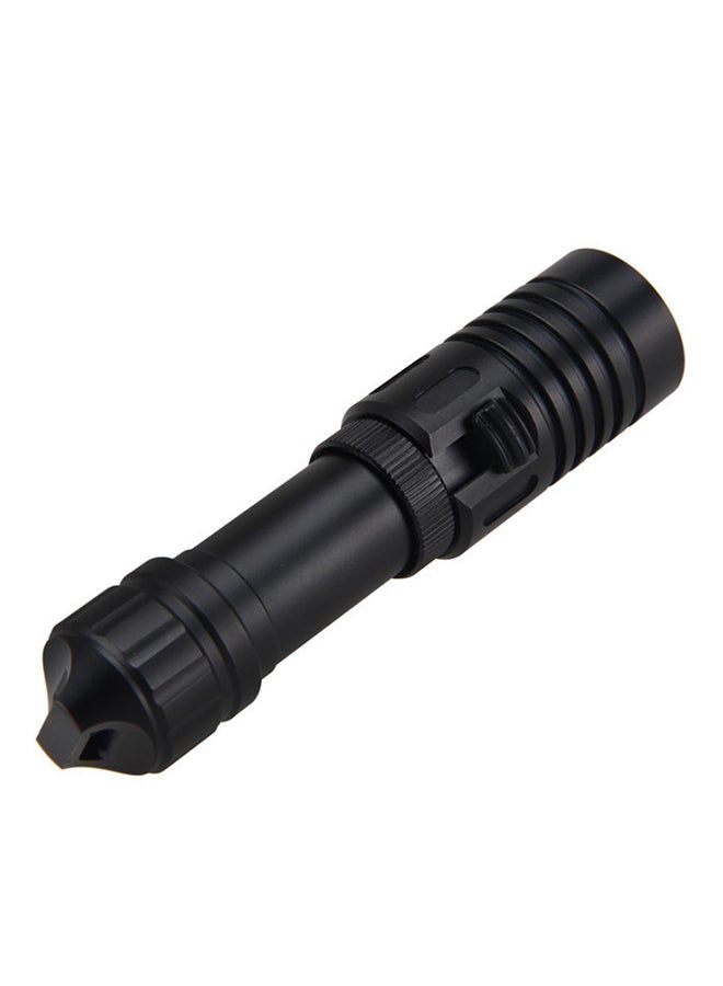فوبيري كشاف مصباح LED للغطس 18650 تحت الماء حتى 100 متر طراز 5000LM XM-L2 أسود  - Image 2