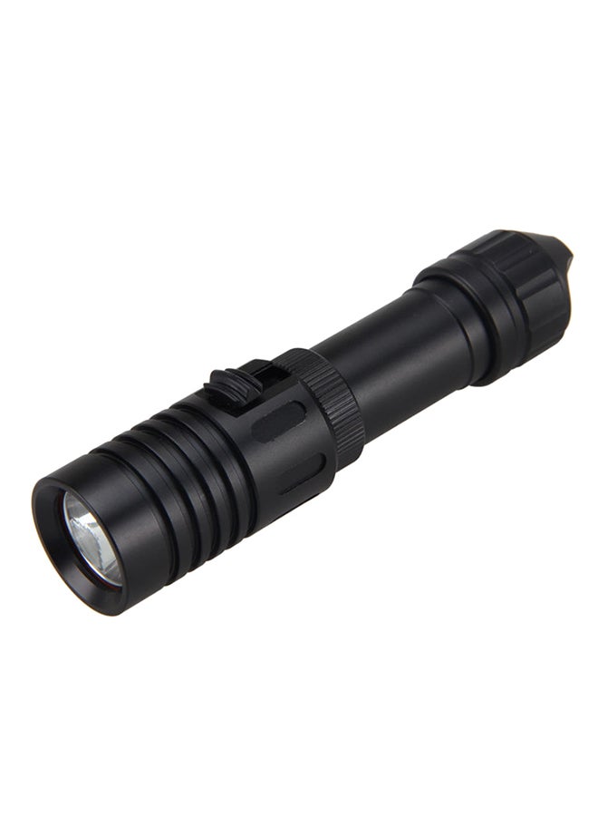 فوبيري كشاف مصباح LED للغطس 18650 تحت الماء حتى 100 متر طراز 5000LM XM-L2 أسود  - Image 1
