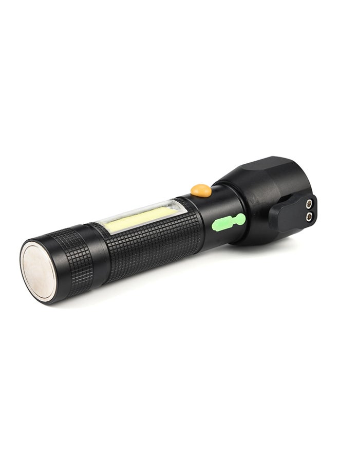 فوبيري مصباح يدوي مزود بمطرقة للهروب ومنفذ USB أسود/فضي  - Image 2