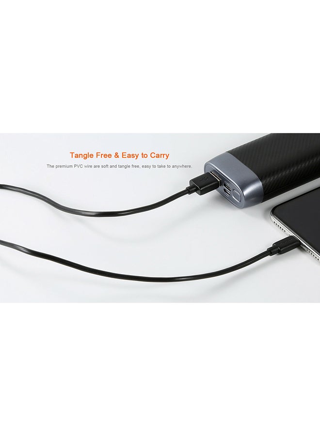 RIVERSONG Beta Premieum Quality Fast Charging Cable Black - Image 3