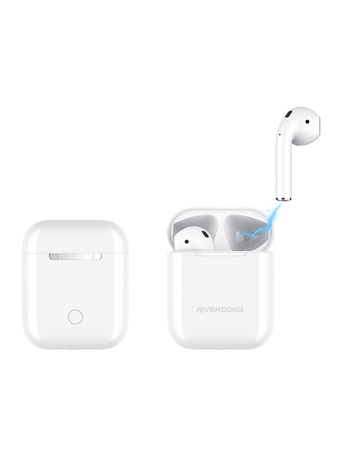 RIVERSONG Air X5 True Wireless Stereo Earbuds White  - Image 1