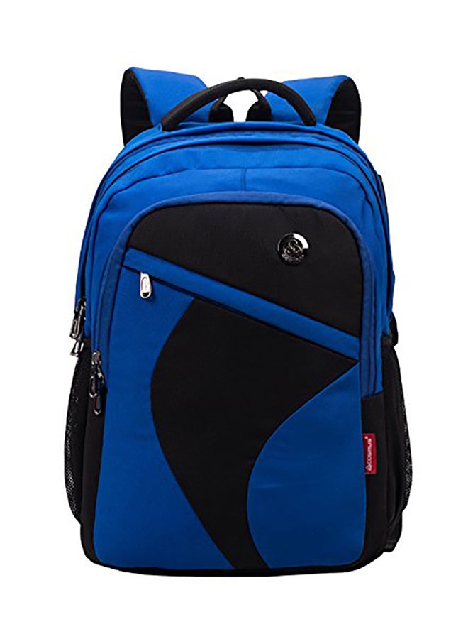 Cosmus Rugged School Bags With Laptop Section For Class 6-9 - Cosmus Leeds Royal  33L Polyester Waterproof Backpack Bag Blue