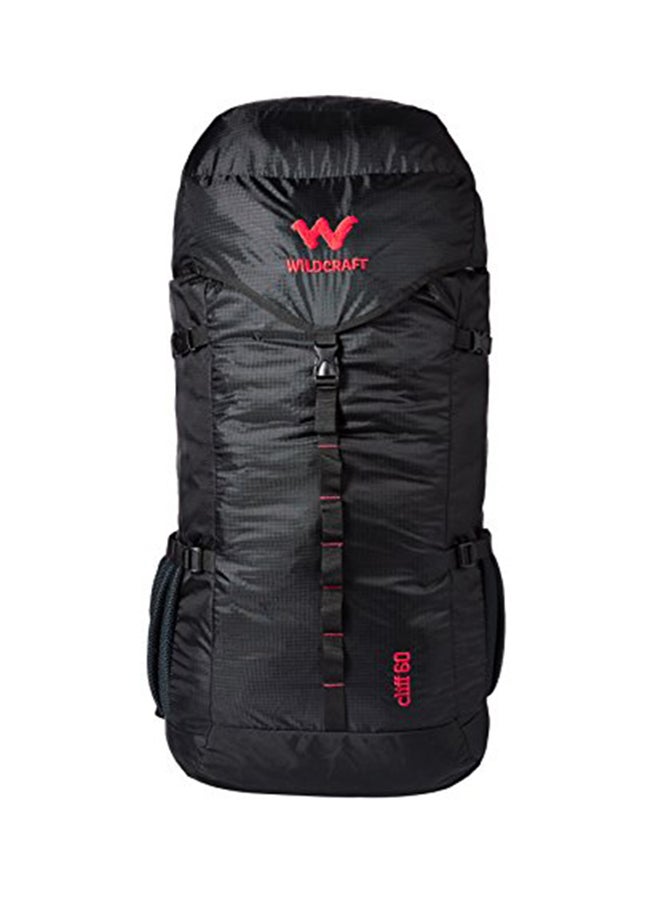 WILDCRAFT - Nylon 60 Liter Hiking Backpack 8903338073819 Black - Image 1