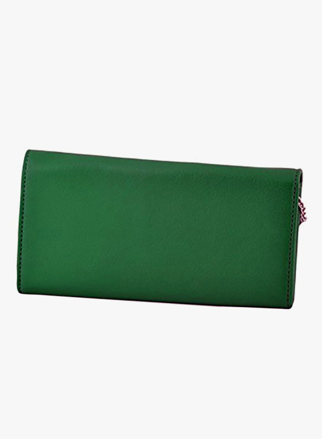 Butterflies Polyester Blend Wallet 0679537623374 Green  - Image 2
