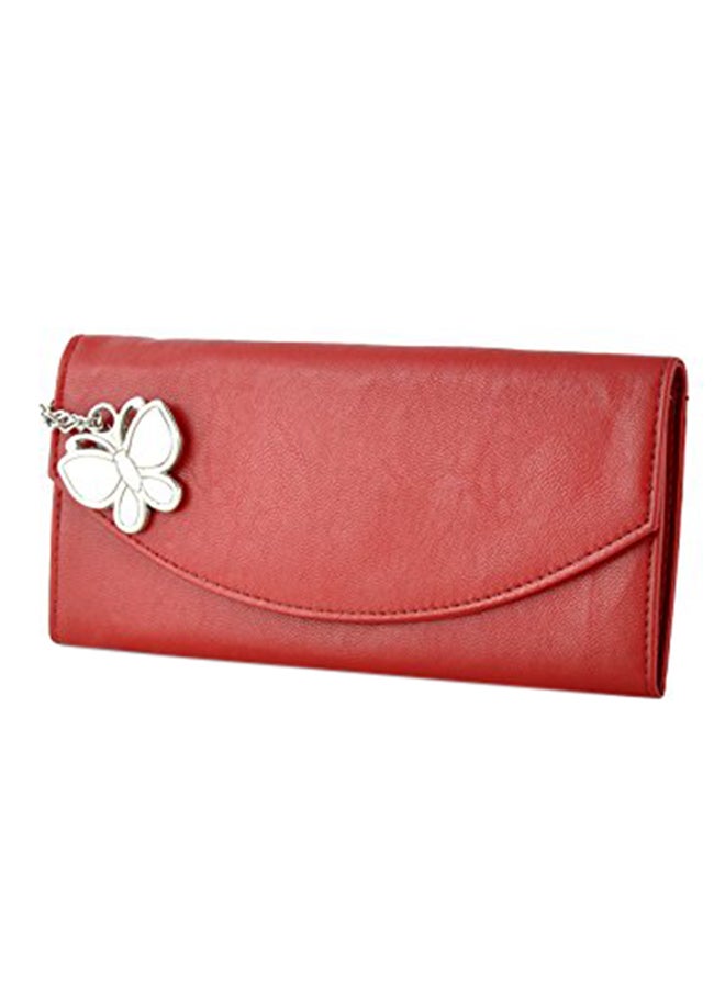 باترفلايز محفظة مصنوعة من البوليستر الممزوج طراز BNS 2320 DRD أحمر - Image 1