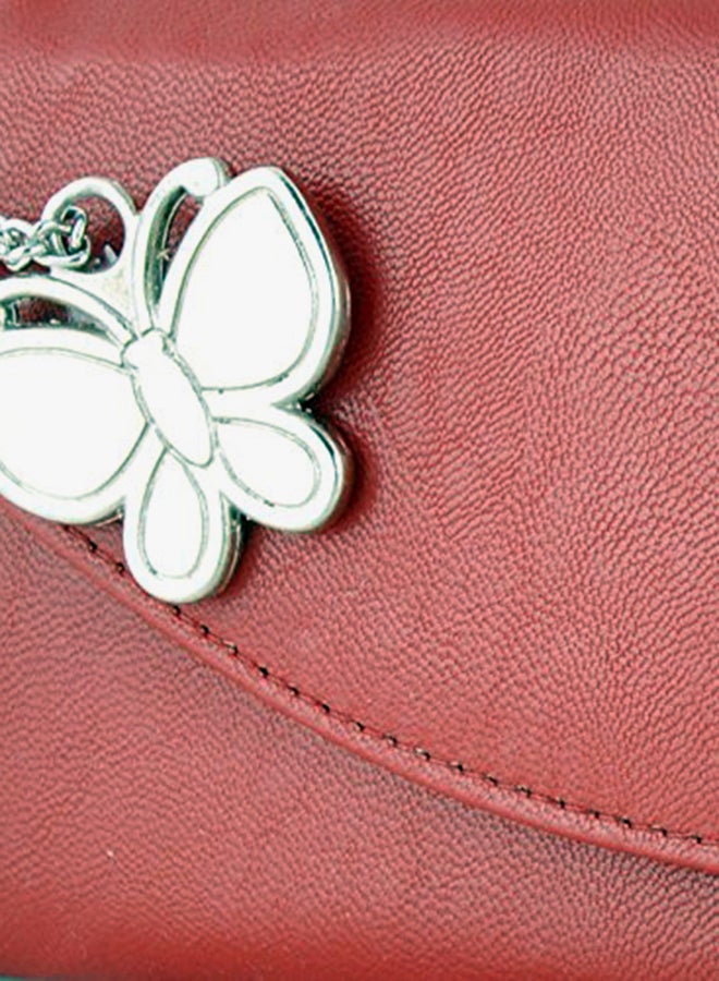 باترفلايز محفظة مصنوعة من البوليستر الممزوج طراز BNS 2320 DRD أحمر - Image 4