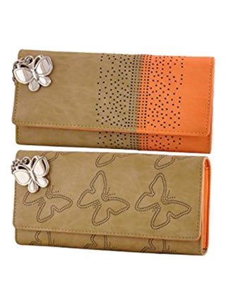 Polyester Blend Wallet BNS C140 Orange - v1552464611/N21919179A_1