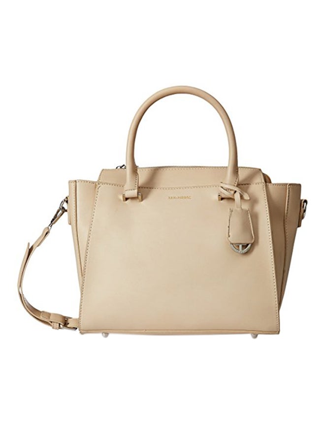 LINO PERROS Polyester Blend Handbag LWHB02014BEIGE Brown