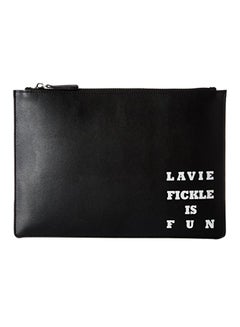 Polyester Blend Clutch WWCS361019K2 Black