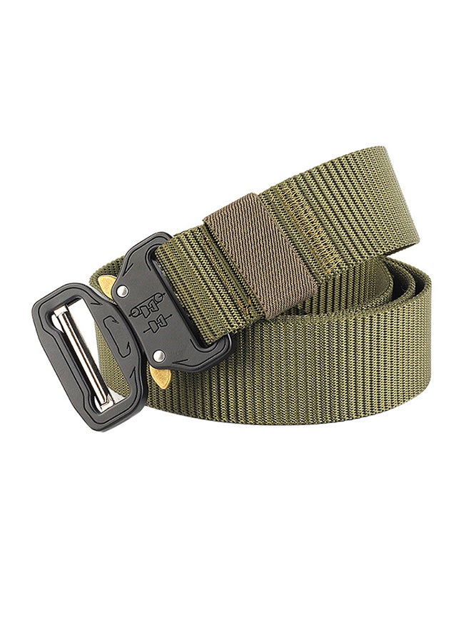 Generic 3.8cm Quick Release Nylon Anti-slip Wear Resistant Adjustable Men Belt  - Image 2