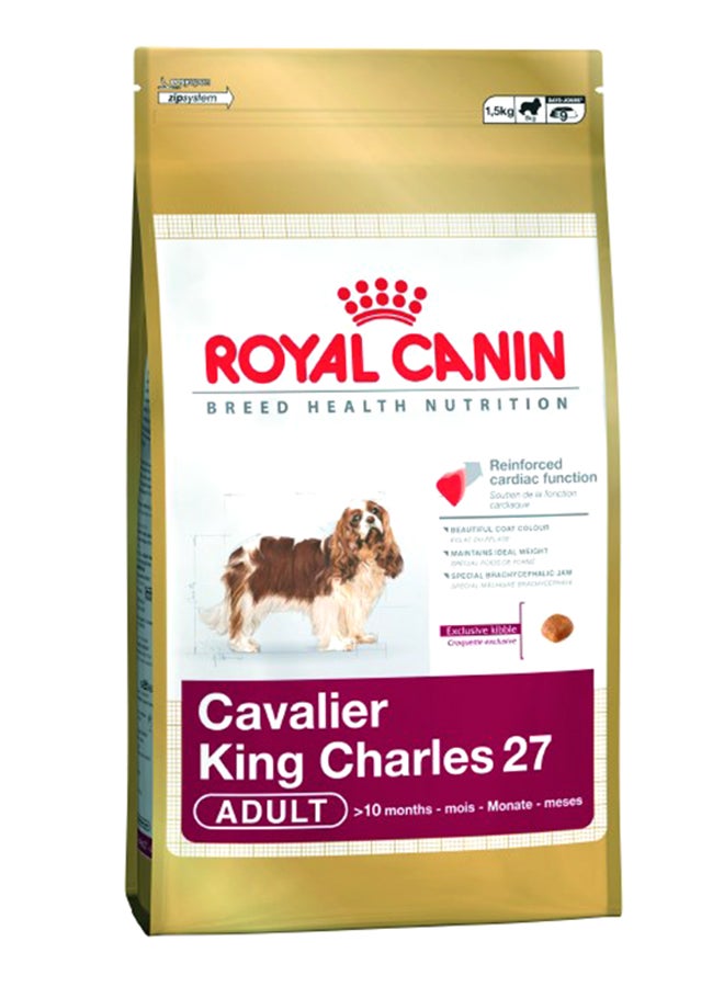 ROYAL CANIN Breed Health Nutrition Cavalier King Charles Dog Food Brown 1.5kg 
