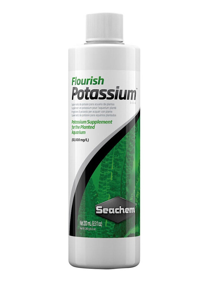 سي تشيم مكمل فلوريش بوتاسيوم لنباتات حوض السمك متعدد الألوان 250ملليلتر - Image 1