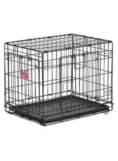 Midwest Life Stage A.C.E. Double Door Crate Black 22inch  - Image 1