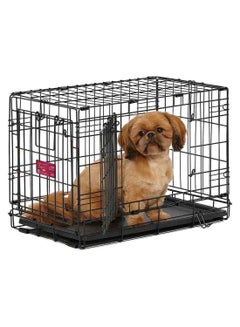 Midwest Life Stage A.C.E. Double Door Crate Black 22inch  - Image 2