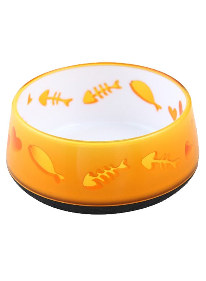 all for paws Cat Love Bowl Orange  - Image 1