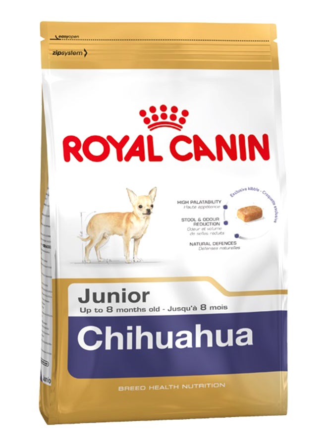 ROYAL CANIN Breed Health Nutrition Chihuahua Junior Food 1.5kg - Image 1