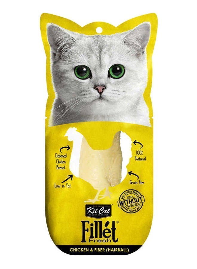 Kit Cat Fillet Chicken & Fiber Food 30grams