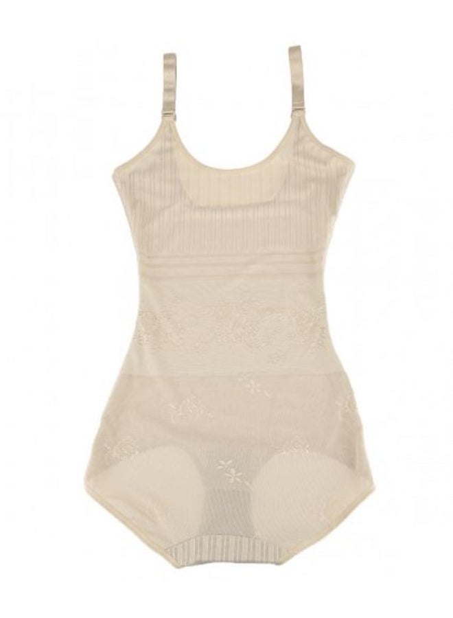 Corset Slimming Shapewear Beige 