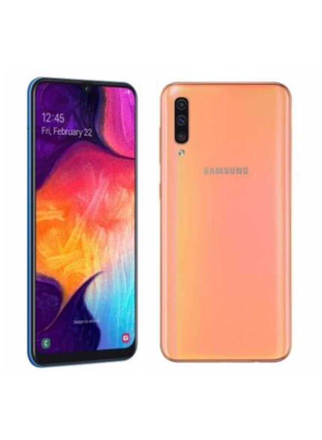Samsung - Galaxy A50 Single SIM Coral 4GB RAM 128GB 4G LTE - Image 1