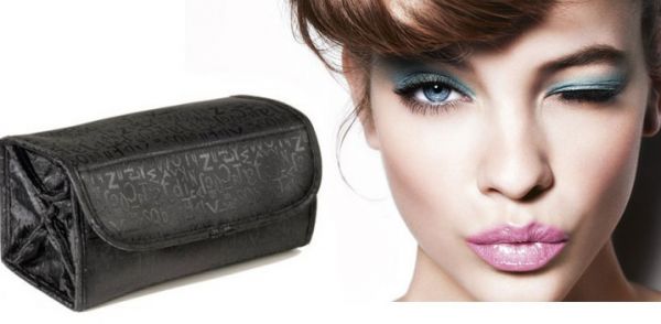 حقيبة مستحضرات تجميل متعددة الوظائف أسود - Image 4