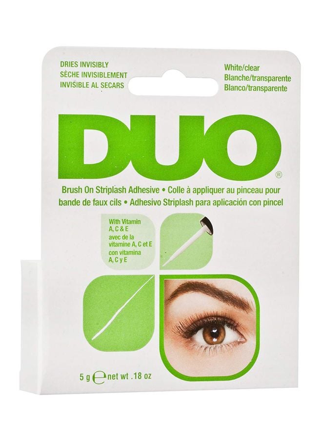 DUO Brush On Striplash Adhesive Clear/White - Image 2