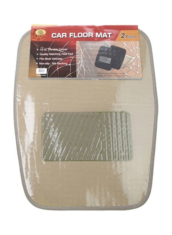 Agc 2-Piece Car Mat Set 
