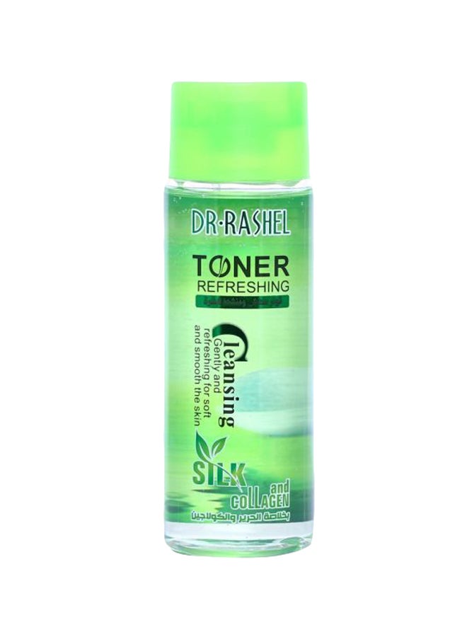 دكتور راشيل تونر منظف بخلاصة الحرير والكولاجين 250ملليلتر - Image 1