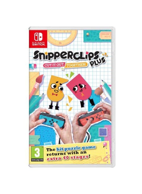 لعبة Snipperclips Plus : Cut It Out, Together (إصدار عالمي) - لغز - نينتندو سويتش