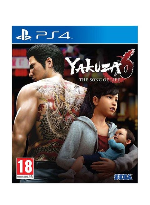 Yakuza 6 The Song of Life (Intl Version) - Action & Shooter - PlayStation 4 (PS4)