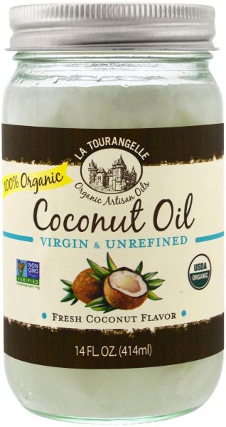 La Tourangelle Virgin And Unrefined Coconut Oil 