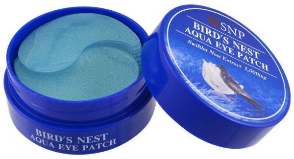 SNP 60-Patches Bird's Nest Aqua Eye Patch 1000mg - Image 1