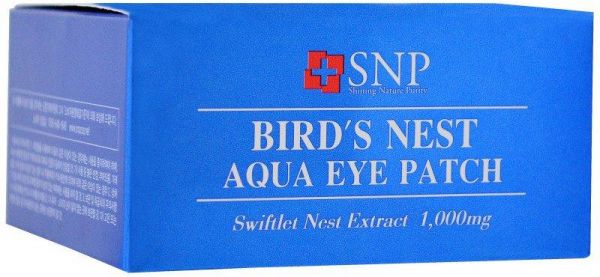 SNP 60-Patches Bird's Nest Aqua Eye Patch 1000mg - Image 2