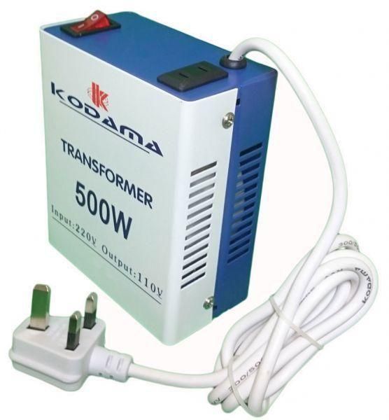 KODAMA - External Power Converter Transformer White/Blue 12x6.5x14centimeter - Image 1