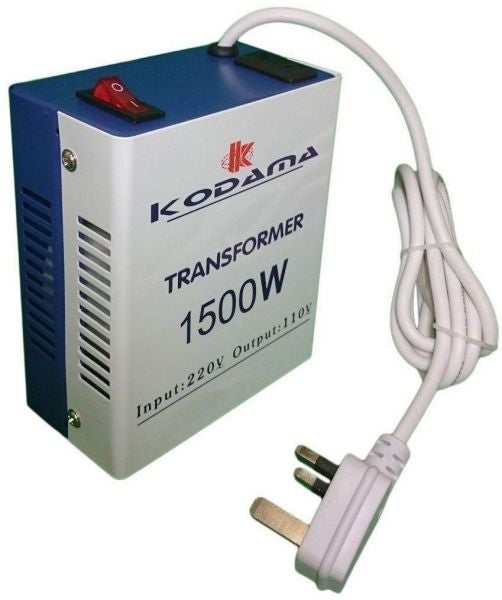 KODAMA - Power Converter Transformer 1500 WATT White/Blue - Image 1