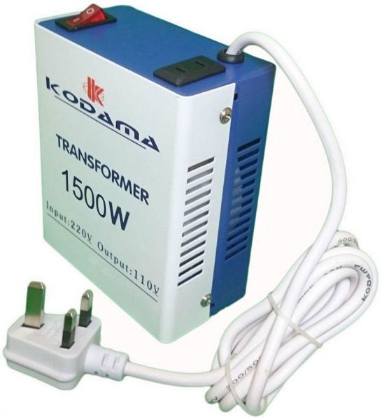 KODAMA - Power Converter Transformer 1500 WATT White/Blue - Image 1