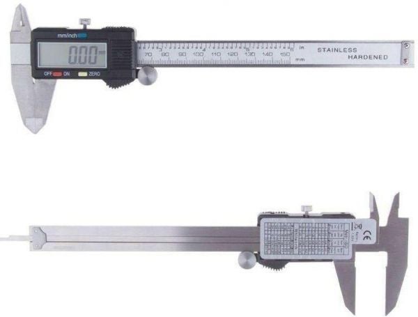 Generic - Digital Vernier Caliper Micrometer Silver/Black - Image 1