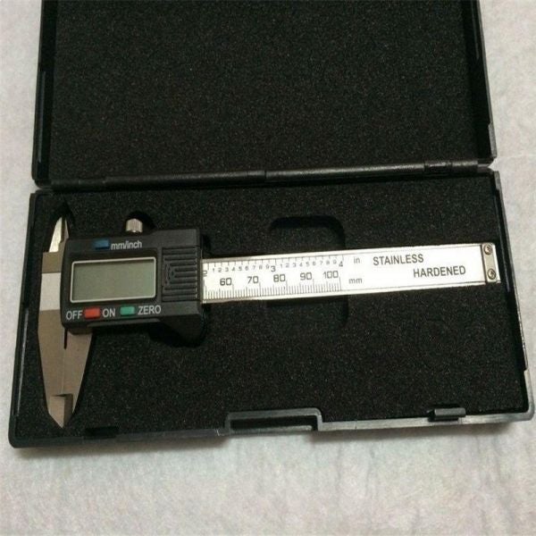 Generic - Digital Vernier Caliper Micrometer Silver/Black - Image 1
