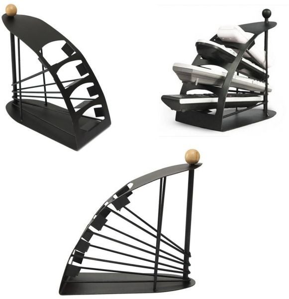 حامل لجهاز التحكم عن بُعد أسود 8x8x4.5بوصة - Image 2