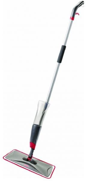 Water Spraying Mop Silver/Grey