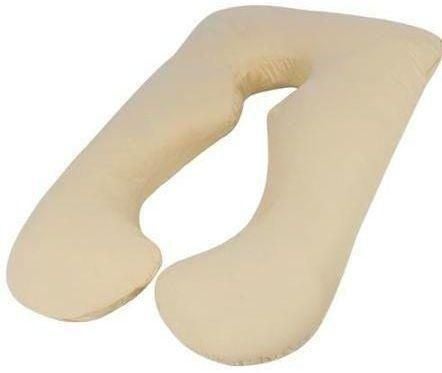 Maternity Pillow Cotton Beige 120x80cm  - Image 5