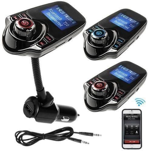 Bluetooth Car FM Transmitter With LCD Screen - Image 4