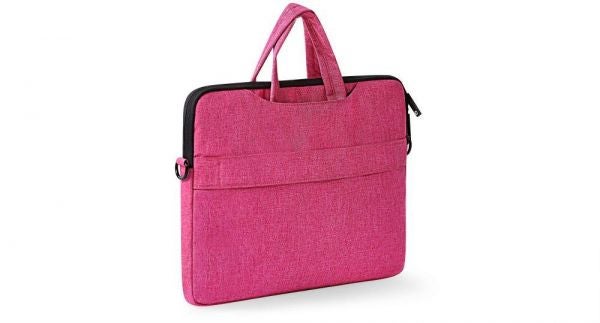 Okade Velvet Laptop Sleeve Pink - Image 5