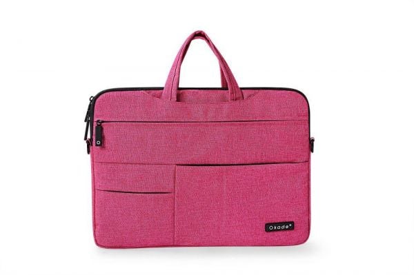 Okade Velvet Laptop Sleeve Pink - Image 3