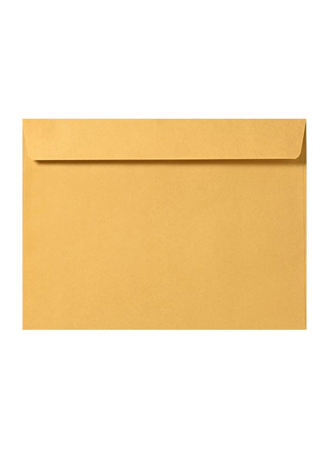 S Superfine Printing 50-Piece Kraft Booklet Envelope 