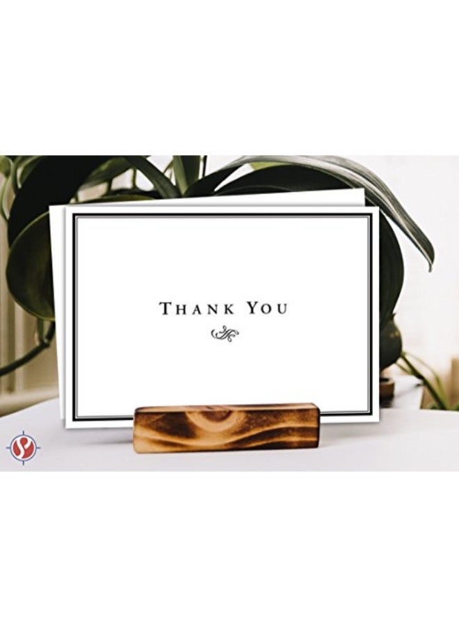 S Superfine Printing Thank You Greeting Cards & Envelopes - Size 4 1/4" X 5 1/2" Cards When Folded - 25 Per Pack. - Image 3
