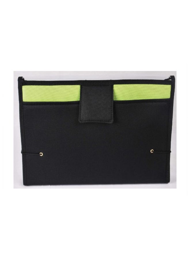Filexec Pocket Of 13 Canvas Window Expanding File  - Image 1