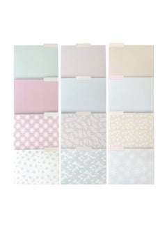 Juvale Set Of 12 Decorative File Folder  - Image 1